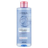 L Oreal Paris Detergente Micellare Delicato per Pelli Sensibili e Secche, 400ml