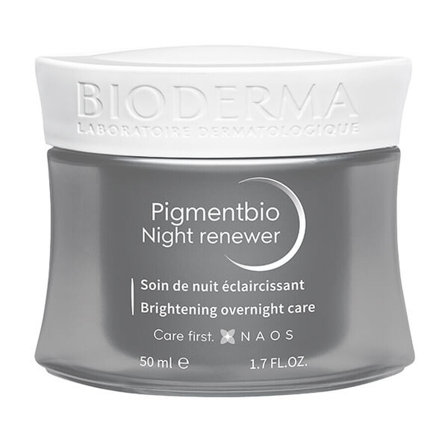 Bioderma Pigmentbio Rinnovatore Notturno, Crema Rigenerante Notte, 50ml