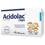 Acidolac, 20 capsules