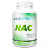 Allnutrition NAC-Präparat, 90 Kapseln - Leber-  amp; Entgiftungsunterstützung