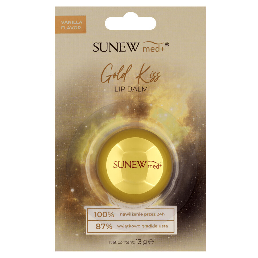 SunewMed+ Gold Kiss Balsam do ust w kulce Wanilia, 13g