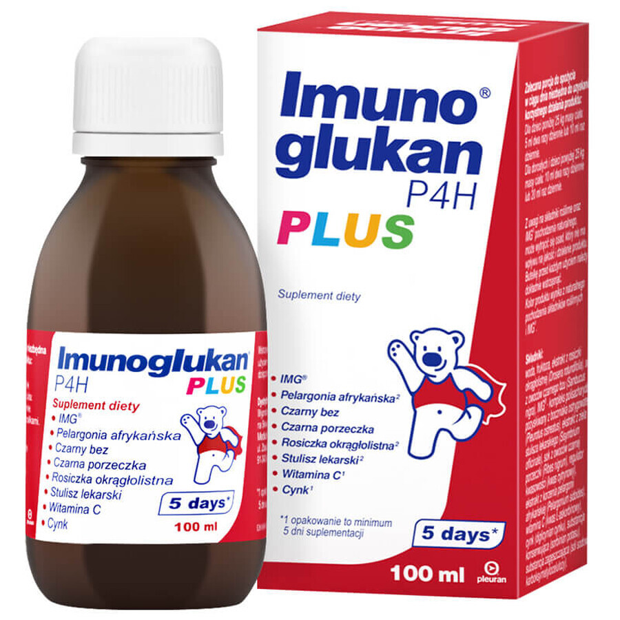 Imunoglukan P4H Plus, pyn, 100 ml