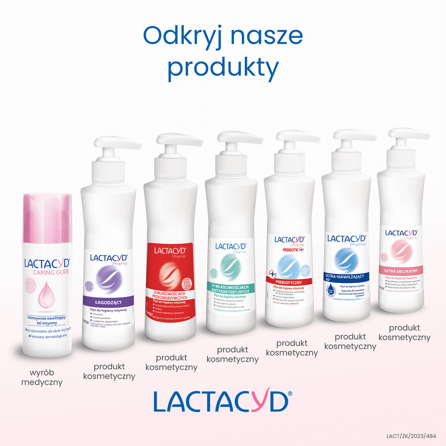 Lactacyd, Caring Glide, el intymny, 50 ml - Dugi termin wanoci!
