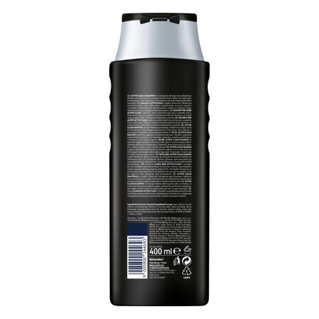 Shampoo Purificante per Capelli Uomo, 400 ml