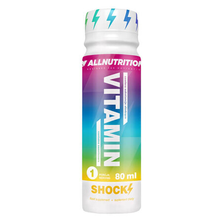 Allnutrition Vitamin Shock Shot, vitamineshot, 80 ml