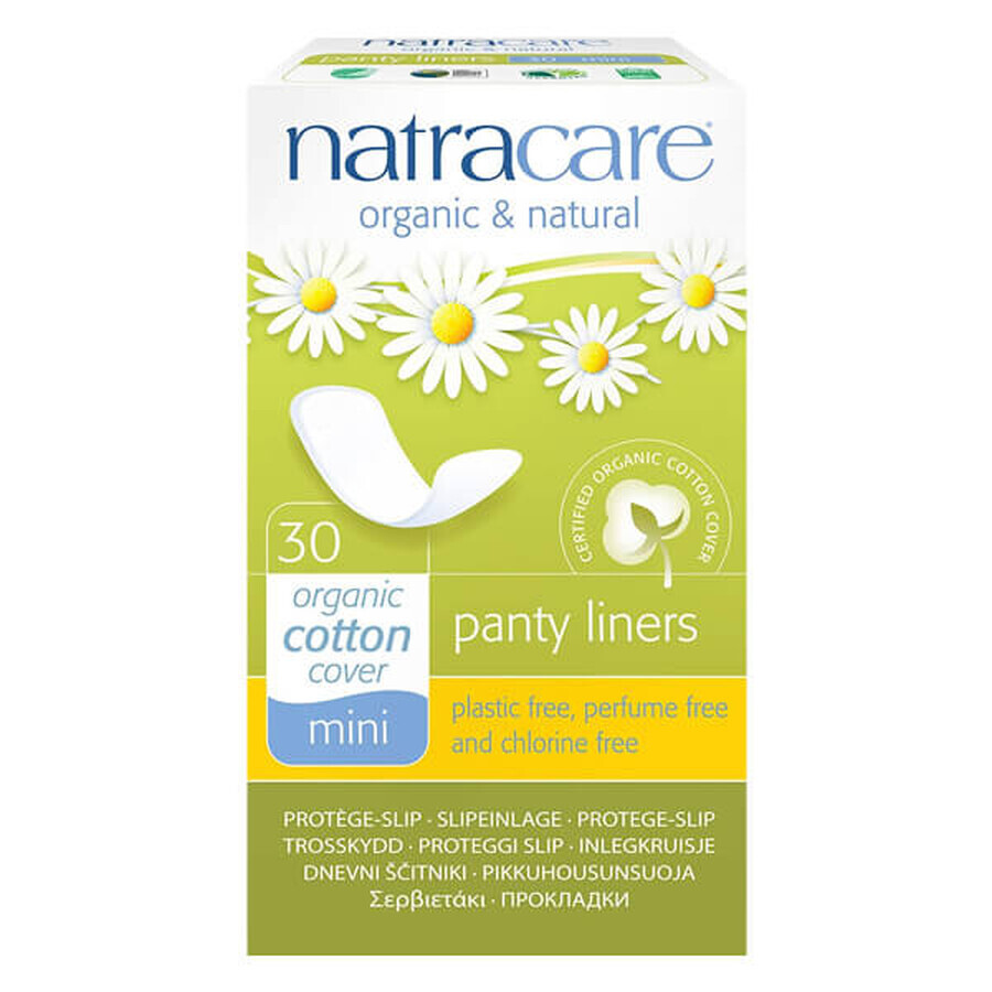 NATRACARE compresas higiénicas, ecológicas, Mini, 30 uds.