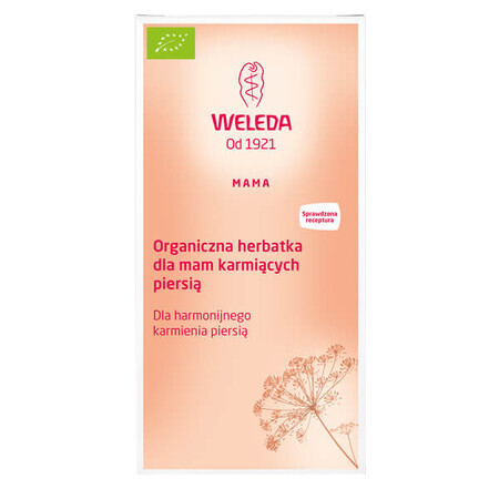 Weleda, ceai organic pentru mamele care alăptează, 20 de pliculețe