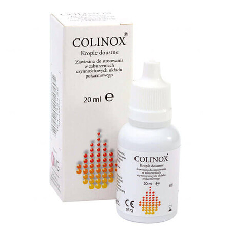 Gocce orali Colinox, sollievo per il sistema digerente - 20 ml
