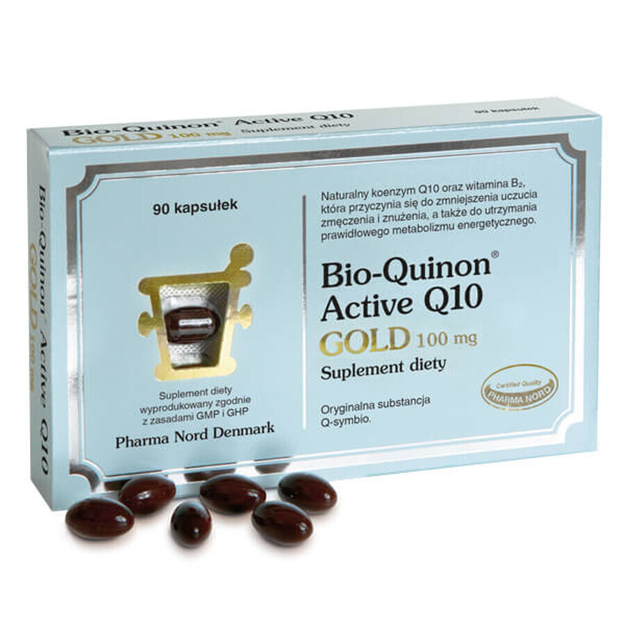 Bio-Quinon Attivo Q10 Oro 100mg, 90 capsule