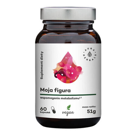 Aura Erboristica, Figura Perfetta, Integratore Metabolismo, 60 Capsule