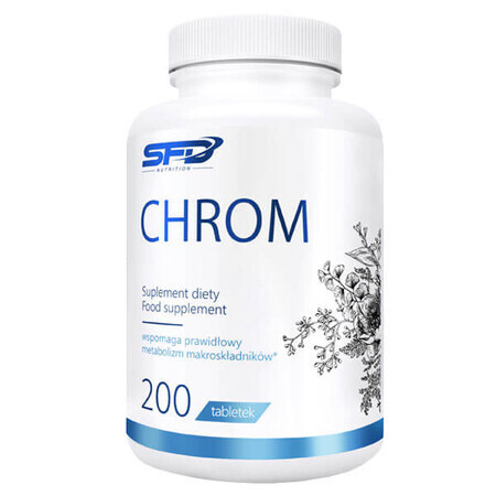 SFD Chromium, 200 tablets