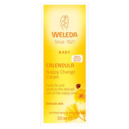 Weleda Calendula, Anti-burn cream, Calendula, 30 ml