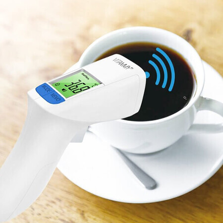 Termometro Infrarossi Vitammy Flash HTD8816C - Monitor Preciso della Temperatura - Ideale per Casa e Ufficio - Misurazione Sicura ed Accurata, 1 Pezzo.