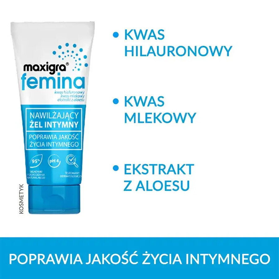 Gel Idratante Intimo Maxigra Femina, 75 ml