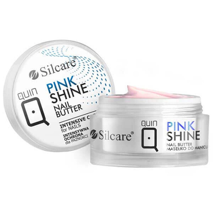 Silcare Quin Smalto per Manicure Pink Shine, 12g