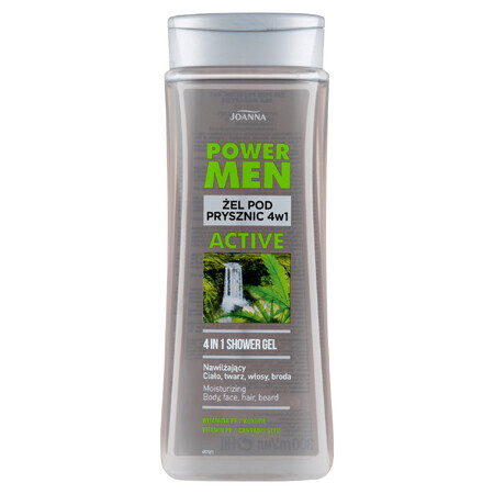 Gel Doccia Attivo Joanna Power Men, 300 ml