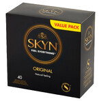 ​​Preservativi Skin Original senza lattice, 40 pezzi, Unimil Skyn