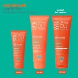 SVR, Sun Secure Lait, Biologisch abbaubare feuchtigkeitsspendende Schutzmilch SPF 50+, 250 ml - Langfristig gültig!