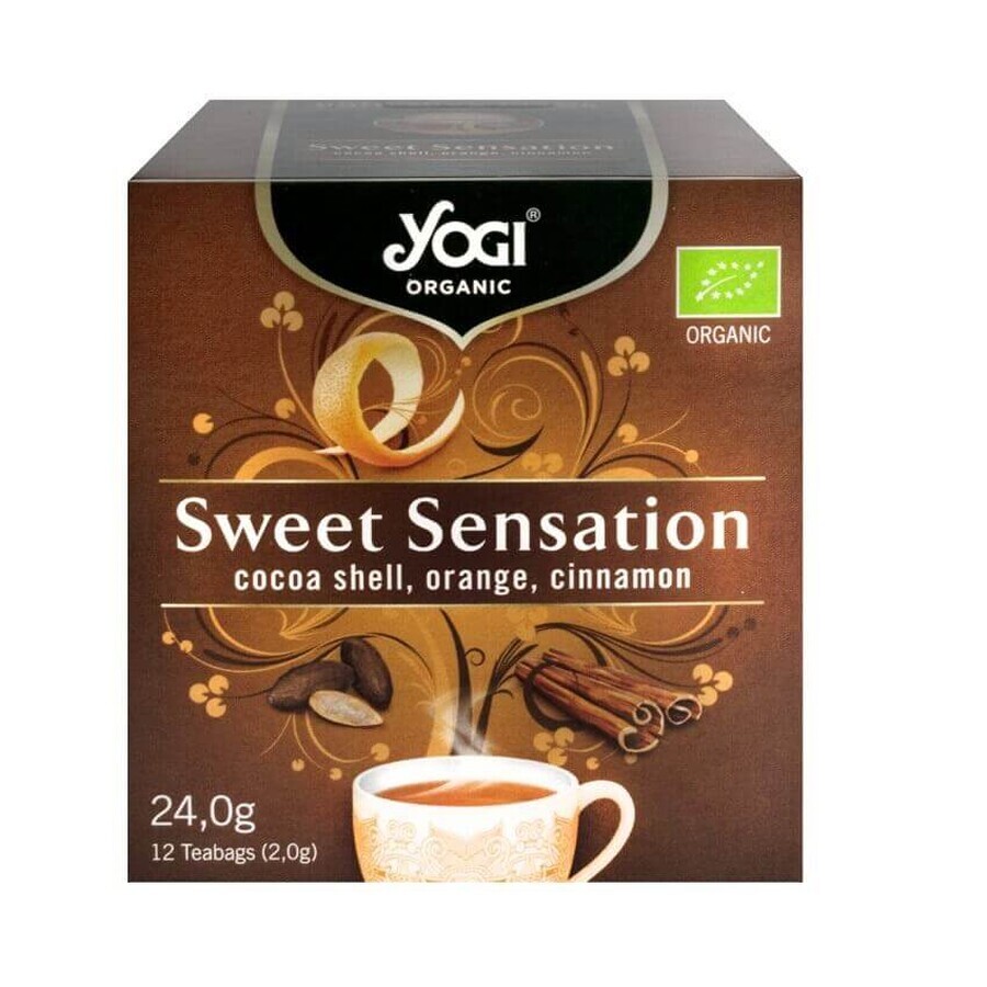 Ceai bio Sweet Sensation, 12 plicuri, Yogi Tea