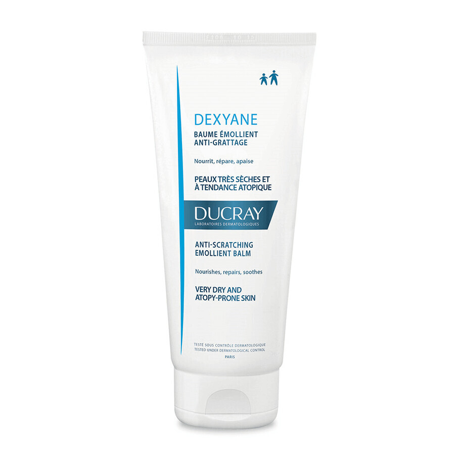 Ducray Dexyane - Balsamo Emolliente Anti-Grattage Pelle Secca, 200ml