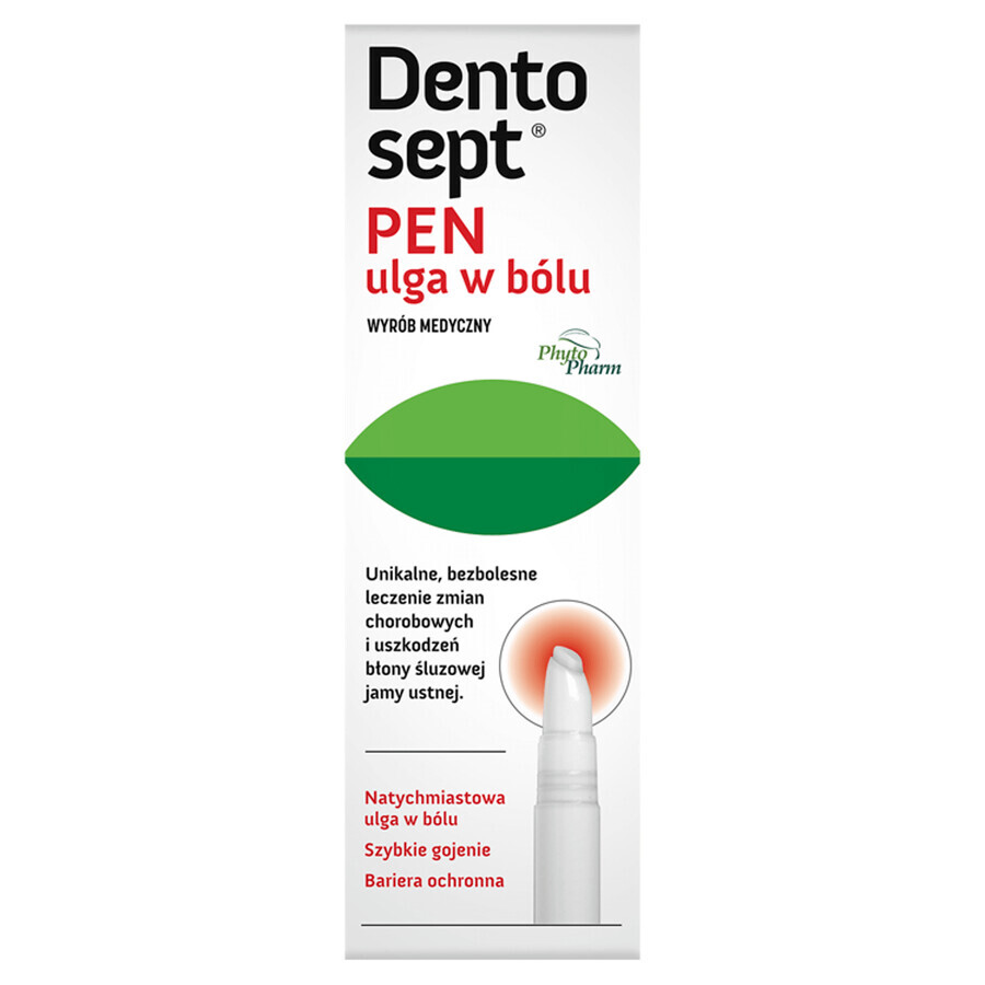 Penna Dentosept, gel in stick, gusto neutro, 3,3 ml