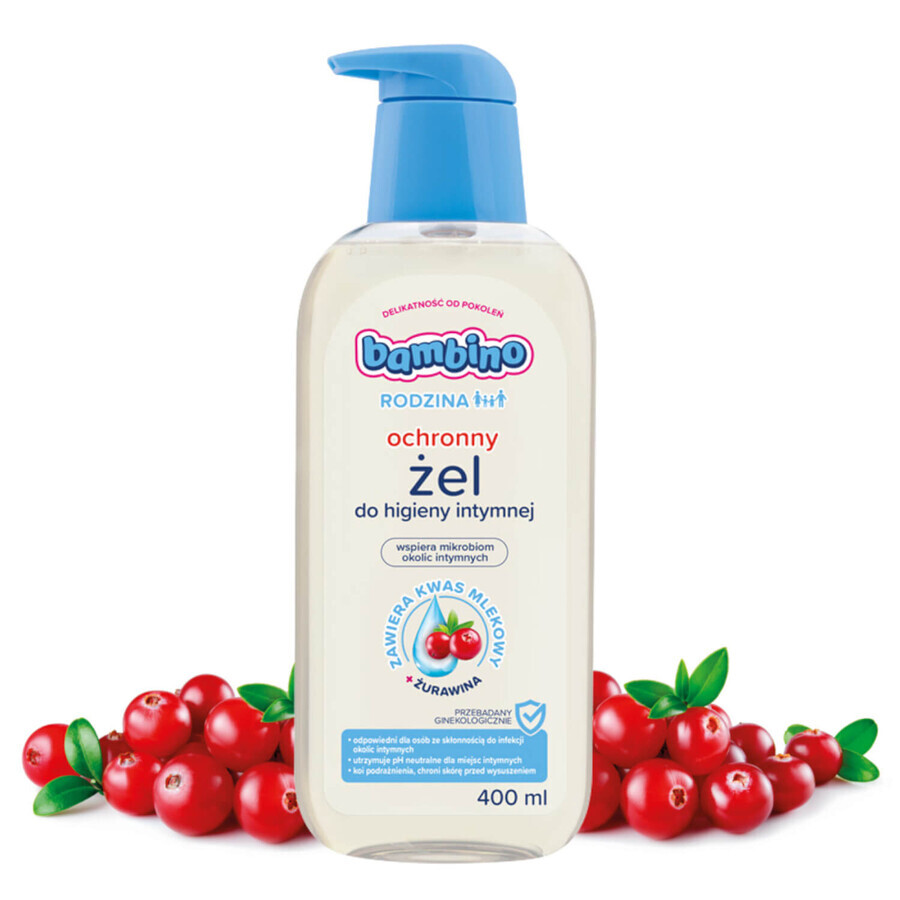 Babys Familie Intimhygiene Schutzgel mit Cranberry, 400ml