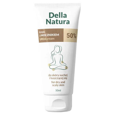 Della Natura, Cream with 50% urea for dry and flaky skin, 50 ml