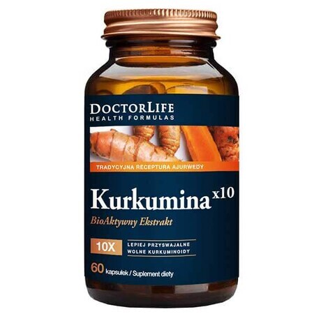 Doctor Life Kurkuminax10, 500 mg, 60 capsule