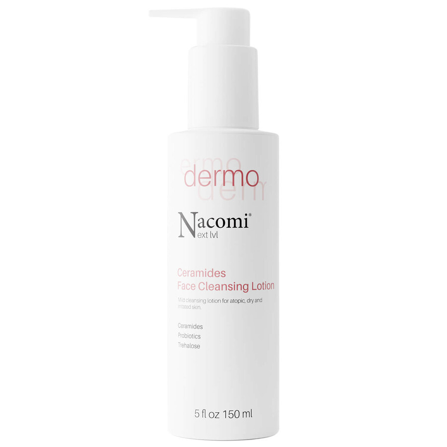 Emulsione detergente delicata Nacomi Next Level per pelli atopiche secche e irritate, 150ml