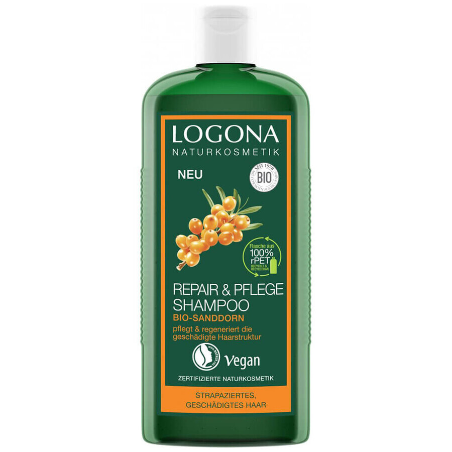 Logona, Shampoo Riparatore e Idratante, 250ml