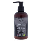 4organic Sig. Wild Gel Detergente per Barba e Viso con Olio di Cipresso e Zenzero, 200ml