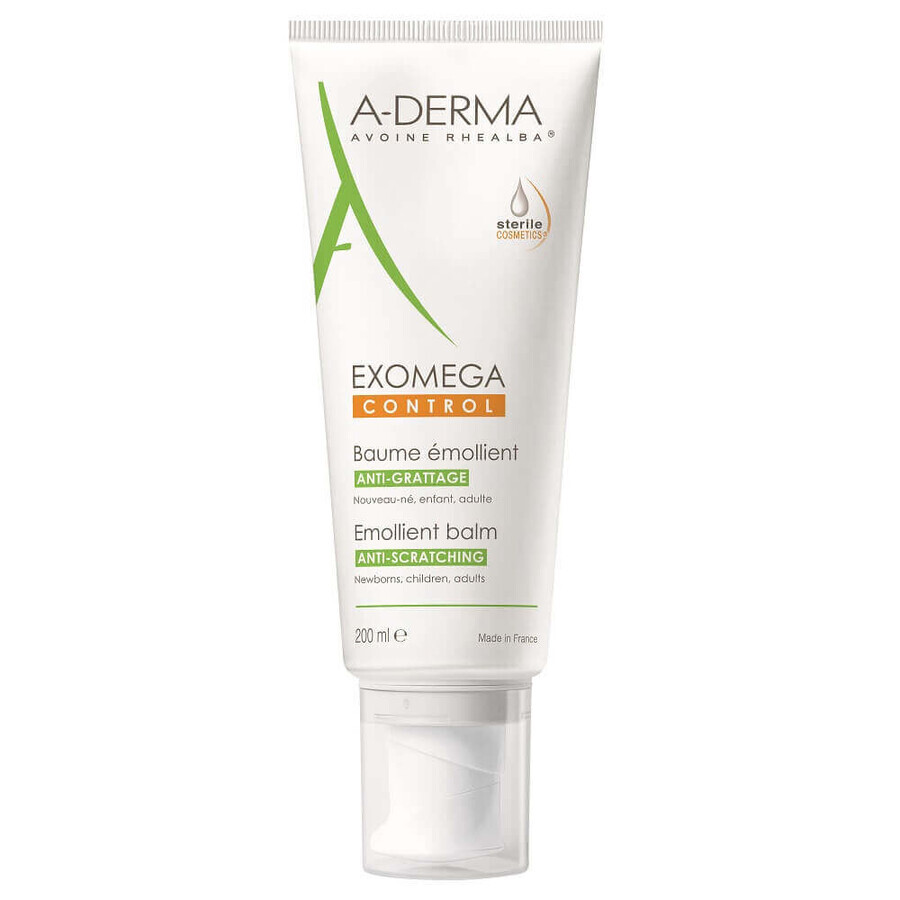 A-Derma Exomega Control Emollient Balm, 200 ml