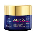 Nivea Cellular Luminous 630, crema regeneradora antipigmentación, crema de noche, 50 ml