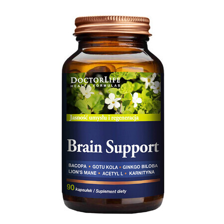 Supporto Cerebrale Doctor Life: Chiarezza Mentale e Rigenerazione, 90 Capsule