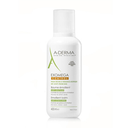 A-Derma Exomega Control - Balsamo Emolliente Cosmetico Sterile, 400ml