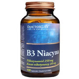 Doctor Life B3 Niacin, 100 capsules