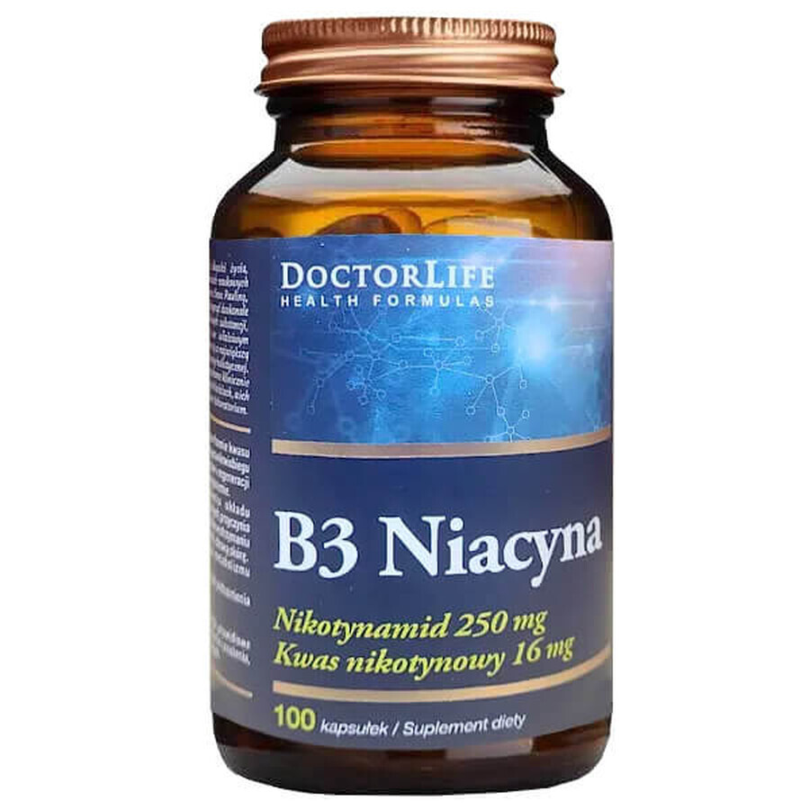 Vita del Dottore B3 Niacina, 100 capsule