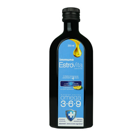 EstroVita Immuno, ésteres de ácidos Omega 3-6-9, 250 ml