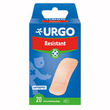 Antiseptic plasters, resistant to Urgo, 20 pieces