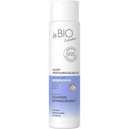 BeBio Shampoo Naturale per Capelli Grassi, 300ml