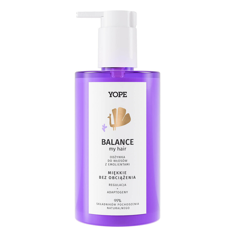 Yope Balance My Hair, haarconditioner met verzachtende middelen, 300 ml