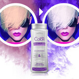 Joanna Ultra Color, silver shampoo for blonde, bleached and gray hair, shades of silver gray blonde, 200 ml