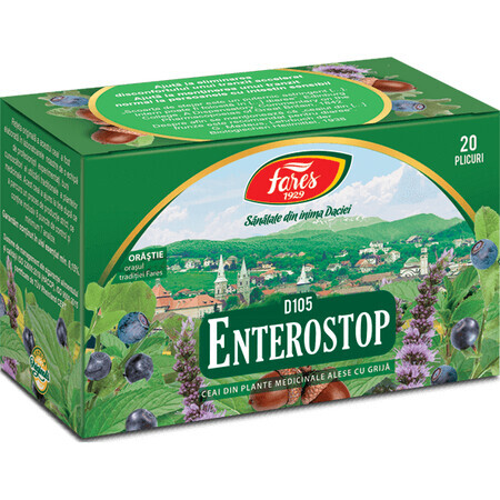 Tè Enterostop, 20 bustine, Fares