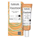 Flos-Lek Beta Carotene, Crema Contorno Occhi con Caffeina, 30 ml