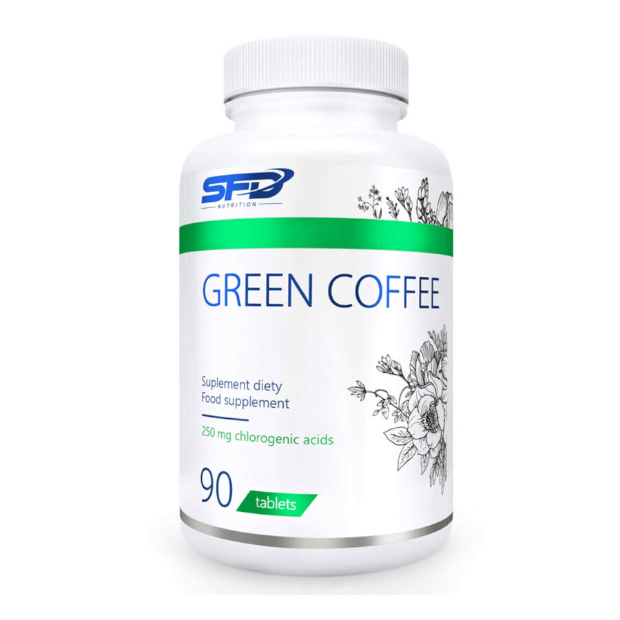 SFD Green Coffee, 90 tabletek