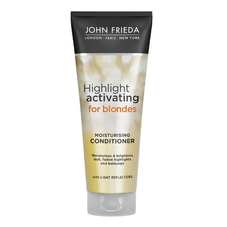 John Frieda Sheer Blonde, Moisturizing conditioner for blonde hair, Illuminating activation, 250 ml