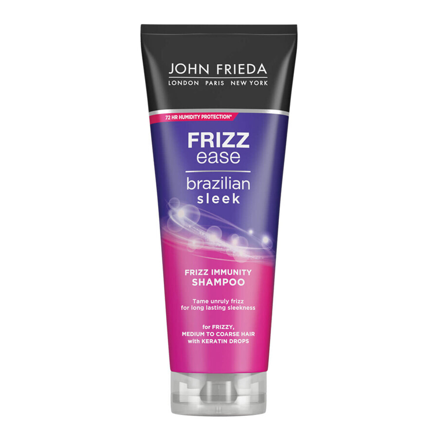 Shampoo Lisciante per Capelli John Frieda Frizz-Ease Brazilian, 250ml