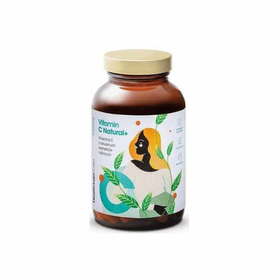 Health Labs Vitamina C Natural+, 120 capsule