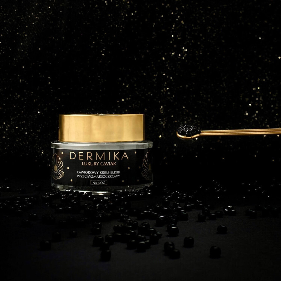 Crema-Essenza Anti-età Caviar Luxury notturno 50ml