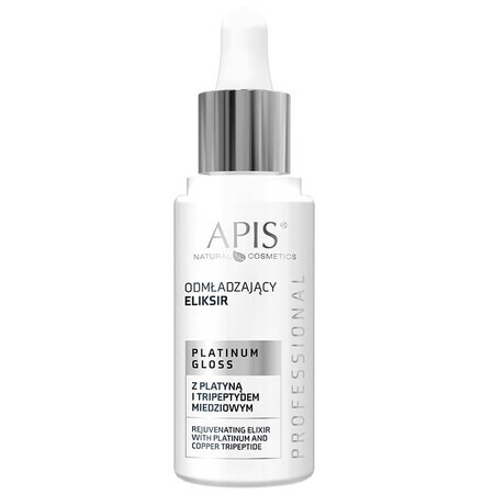 Siero Rivitalizzante Apis Platinum con Platino e Tripeptide di Rame, 30ml